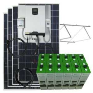 Kit solar 4500W/día