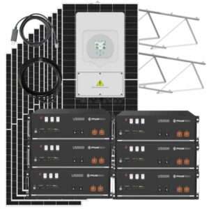 Kit solar Litio 32Kw con Inversor 8Kw