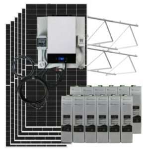 Kit solar 8000W/día