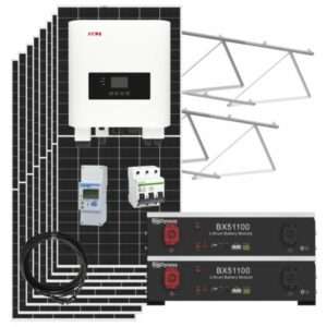Kit Solar Autoconsumo Litio 30000W/día
